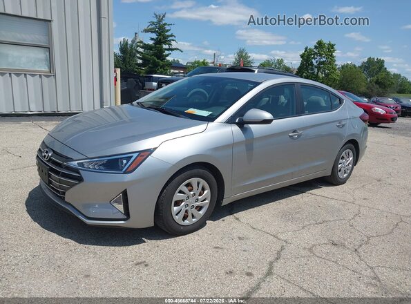 5NPD74LF3LH614472 2020 HYUNDAI ELANTRA Серый Передняя левая четверть