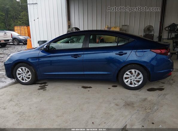5NPD74LF3LH615864 2020 HYUNDAI ELANTRA Blue 360 interior view