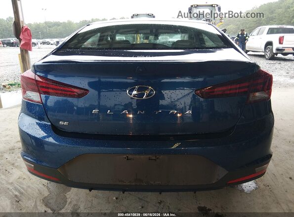 5NPD74LF3LH615864 2020 HYUNDAI ELANTRA Blue 