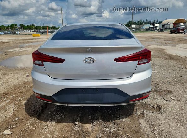 5NPD74LF4KH472552 2019 HYUNDAI ELANTRA Silver Vista trasera