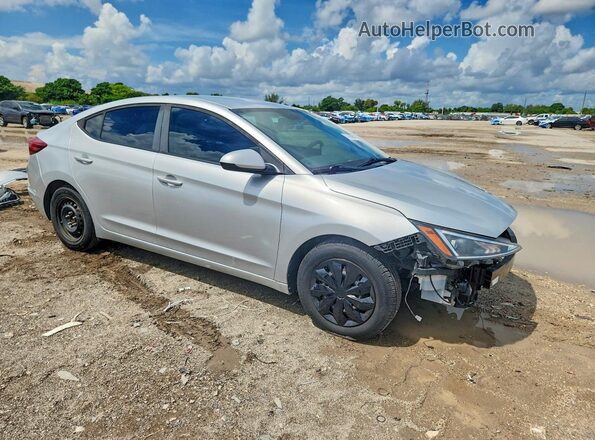 5NPD74LF4KH472552 2019 HYUNDAI ELANTRA Silver Delantero derecho