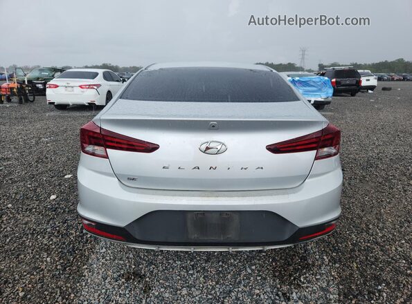 5NPD74LF4KH488847 2019 HYUNDAI ELANTRA Silver Rear view