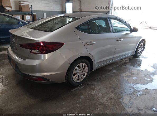 5NPD74LF4LH601228 2020 HYUNDAI ELANTRA Silver Trasero derecho