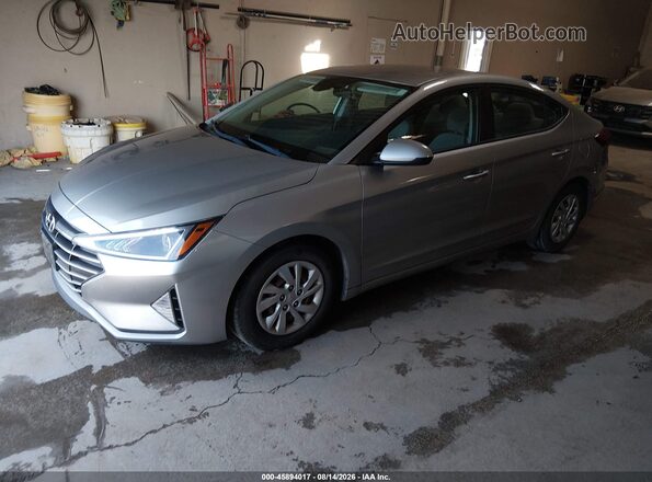 5NPD74LF4LH601228 2020 HYUNDAI ELANTRA Silver Vista tres cuartos delantera izquierda