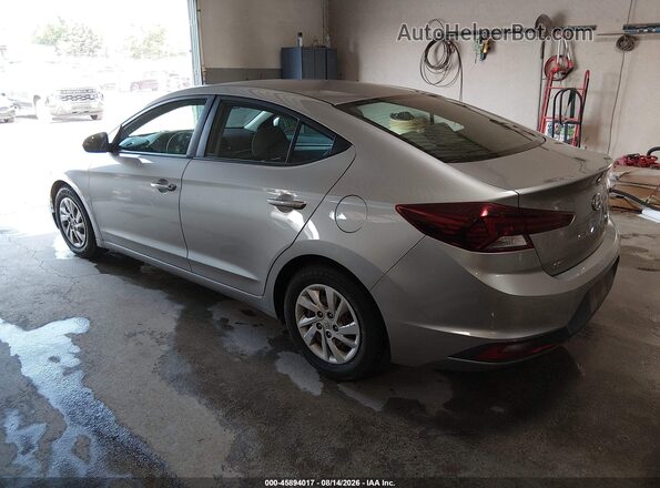5NPD74LF4LH601228 2020 HYUNDAI ELANTRA Silver Trasero izquierdo
