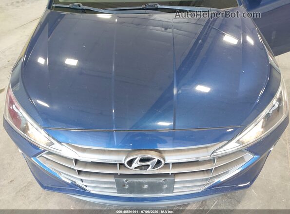 5NPD74LF4LH607949 2020 HYUNDAI ELANTRA Blue Вид спереду