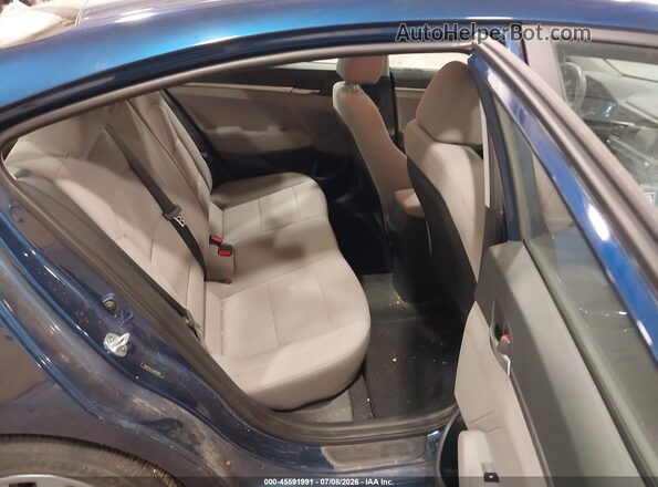 5NPD74LF4LH607949 2020 HYUNDAI ELANTRA Blue Вид наклейки з VIN-кодом