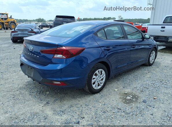 5NPD74LF4LH608986 2020 HYUNDAI ELANTRA Blue Задня права чверть