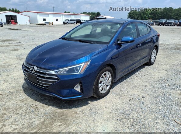 5NPD74LF4LH608986 2020 HYUNDAI ELANTRA Blue Передня ліва чверть