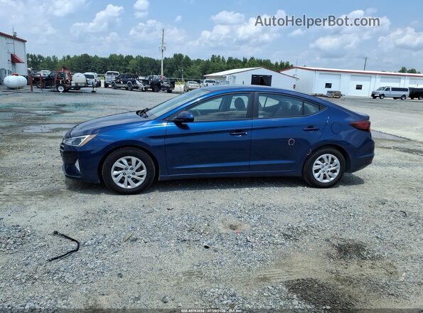5NPD74LF4LH608986 2020 HYUNDAI ELANTRA Blue Панорамний вид салону 360°