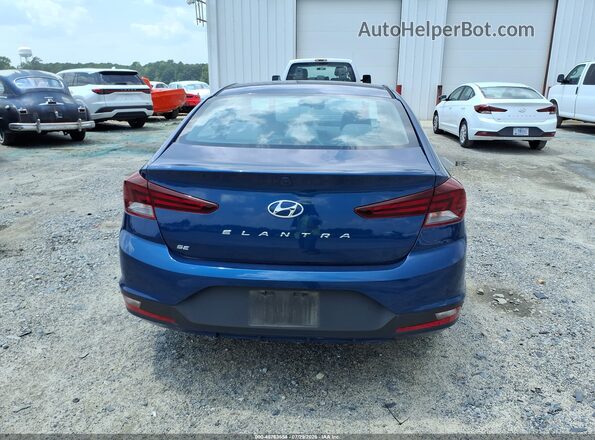 5NPD74LF4LH608986 2020 HYUNDAI ELANTRA Blue 