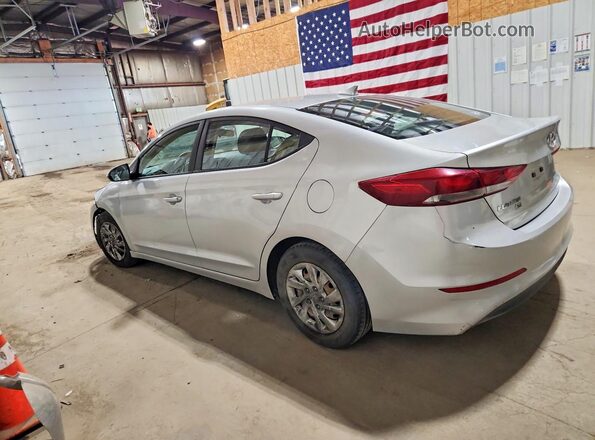 5NPD74LF5HH176741 2017 HYUNDAI ELANTRA Silver Trasero izquierdo