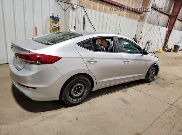 5NPD74LF5HH176741 2017 HYUNDAI ELANTRA Silver Trasero derecho