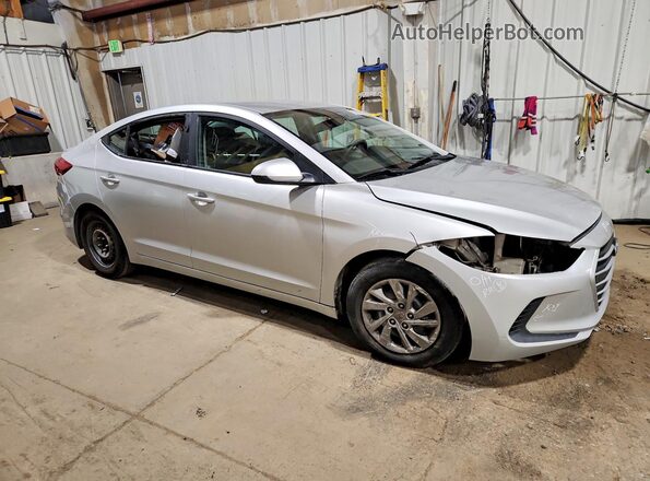 5NPD74LF5HH176741 2017 HYUNDAI ELANTRA Silver Delantero derecho