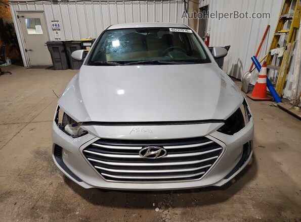 5NPD74LF5HH176741 2017 HYUNDAI ELANTRA Silver Vista frontal