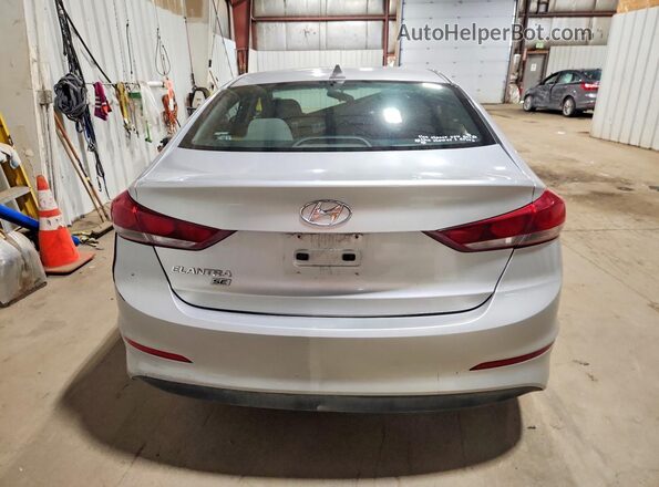 5NPD74LF5HH176741 2017 HYUNDAI ELANTRA Silver Vista trasera