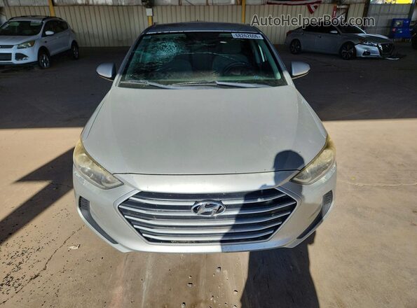 5NPD74LF5HH202187 2017 HYUNDAI ELANTRA Silver Vista frontal
