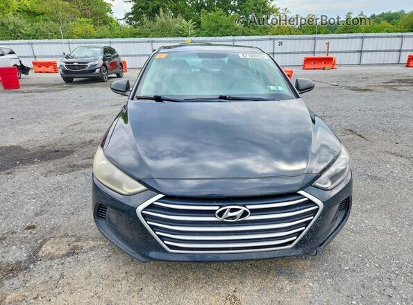5NPD74LF5JH267935 2018 HYUNDAI ELANTRA Черный Вид спереди