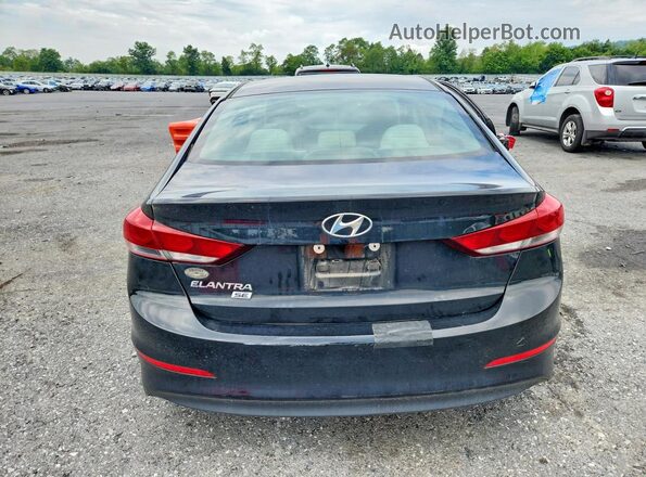 5NPD74LF5JH267935 2018 HYUNDAI ELANTRA Черный Вид сзади