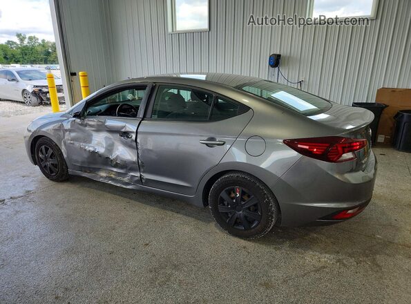5NPD74LF5KH432626 2019 HYUNDAI ELANTRA Gray Rear left