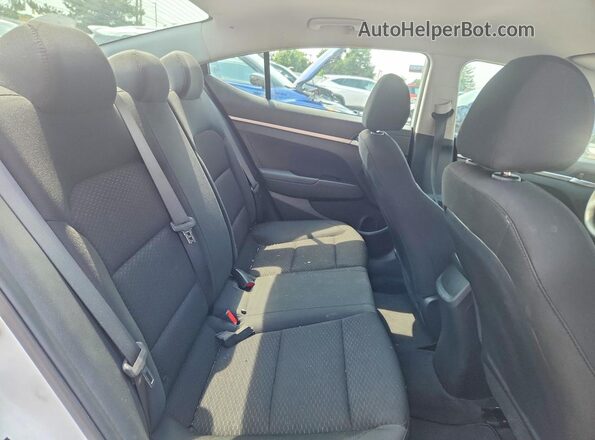 5NPD74LF5KH483835 2019 HYUNDAI ELANTRA White Հետևի նստատեղերի տեսք