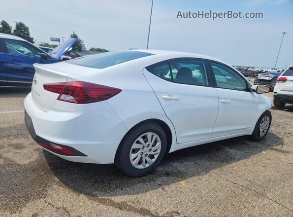 5NPD74LF5KH483835 2019 HYUNDAI ELANTRA White Հետևի աջ