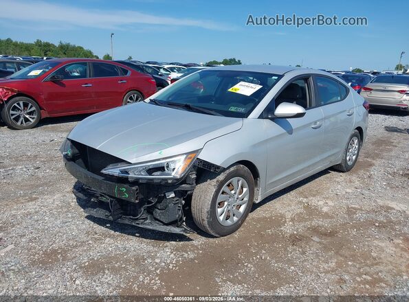 5NPD74LF5KH486170 2019 HYUNDAI ELANTRA Silver Przód lewy