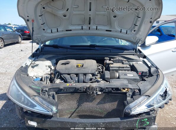5NPD74LF5KH486170 2019 HYUNDAI ELANTRA Silver Widok z tyłu