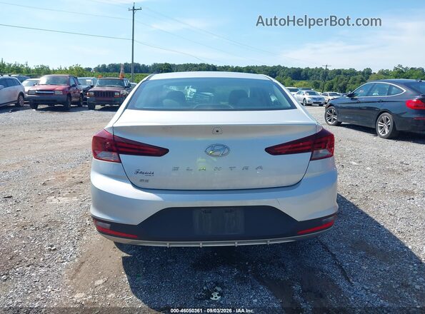 5NPD74LF5KH486170 2019 HYUNDAI ELANTRA Silver 