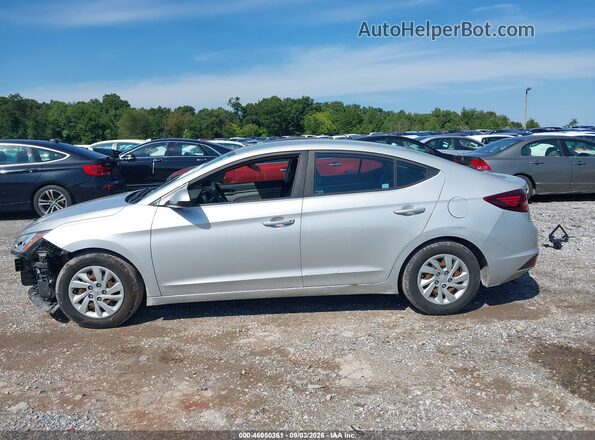 5NPD74LF5KH486170 2019 HYUNDAI ELANTRA Silver Widok wnętrza z tyłu