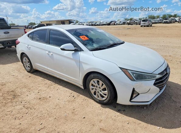 5NPD74LF5LH504250 2020 HYUNDAI ELANTRA White Przód prawy