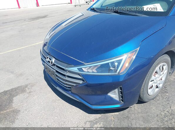 5NPD74LF5LH601500 2020 HYUNDAI ELANTRA Blue Вид спереду
