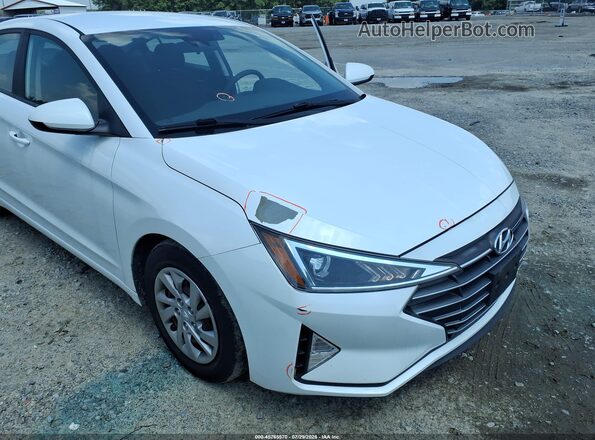 5NPD74LF5LH613260 2020 HYUNDAI ELANTRA White Widok z przodu