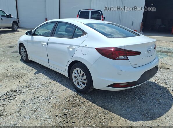 5NPD74LF5LH613260 2020 HYUNDAI ELANTRA White Tył lewy