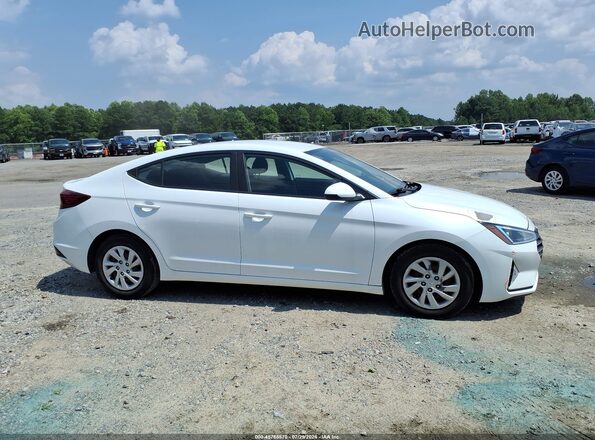 5NPD74LF5LH613260 2020 HYUNDAI ELANTRA White Widok wnętrza 360 stopni