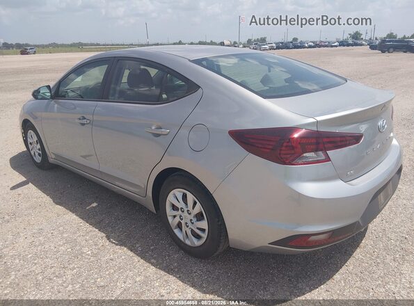 5NPD74LF5LH613419 2020 HYUNDAI ELANTRA Серебряный Задняя левая четверть