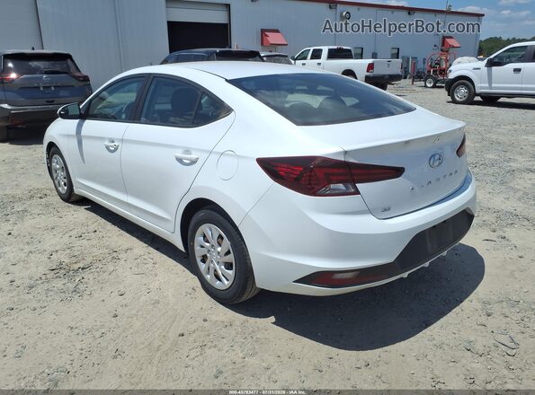 5NPD74LF5LH613792 2020 HYUNDAI ELANTRA White უკანა მარცხენა