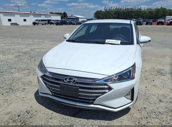 5NPD74LF5LH613792 2020 HYUNDAI ELANTRA White წინა ხედი