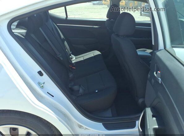 5NPD74LF5LH613792 2020 HYUNDAI ELANTRA White VIN კოდის სტიკერის ხედი