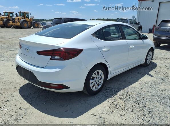 5NPD74LF5LH613792 2020 HYUNDAI ELANTRA White უკანა მარჯვენა