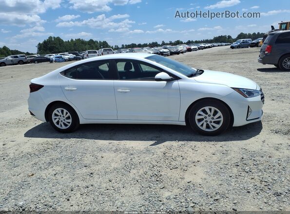 5NPD74LF5LH613792 2020 HYUNDAI ELANTRA White უკანა სალონის ხედი