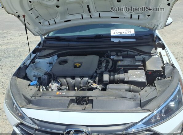5NPD74LF5LH613792 2020 HYUNDAI ELANTRA White უკანა ხედი
