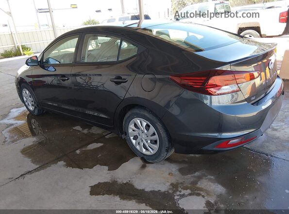 5NPD74LF5LH617874 2020 HYUNDAI ELANTRA Gray უკანა მარცხენა