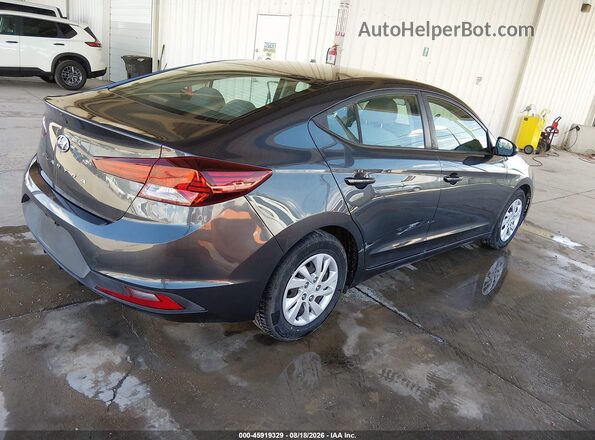 5NPD74LF5LH617874 2020 HYUNDAI ELANTRA Gray უკანა მარჯვენა