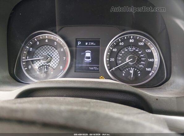 5NPD74LF5LH617874 2020 HYUNDAI ELANTRA Gray უკანა სავარძლების ხედი