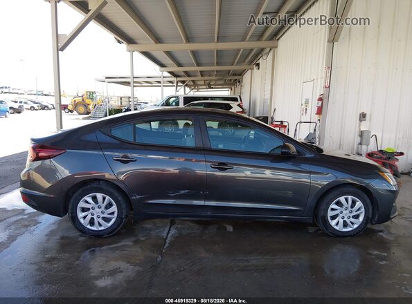 5NPD74LF5LH617874 2020 HYUNDAI ELANTRA Gray სალონის 360-გრადუსიანი ხედი
