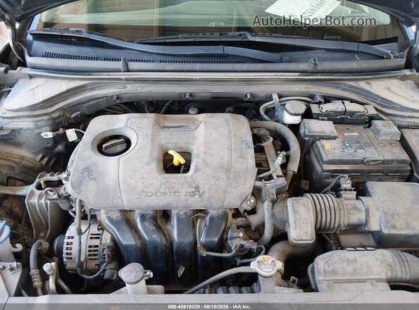 5NPD74LF5LH617874 2020 HYUNDAI ELANTRA Gray უკანა ხედი