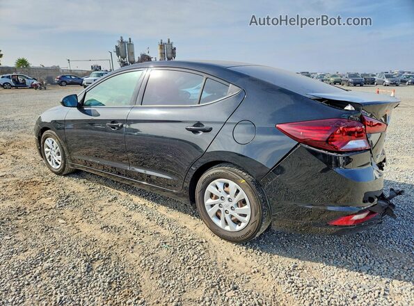 5NPD74LF6KH479647 2019 HYUNDAI ELANTRA Black უკანა მარცხენა