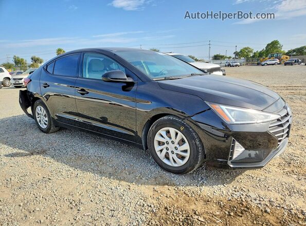 5NPD74LF6KH479647 2019 HYUNDAI ELANTRA Black წინა მარჯვენა