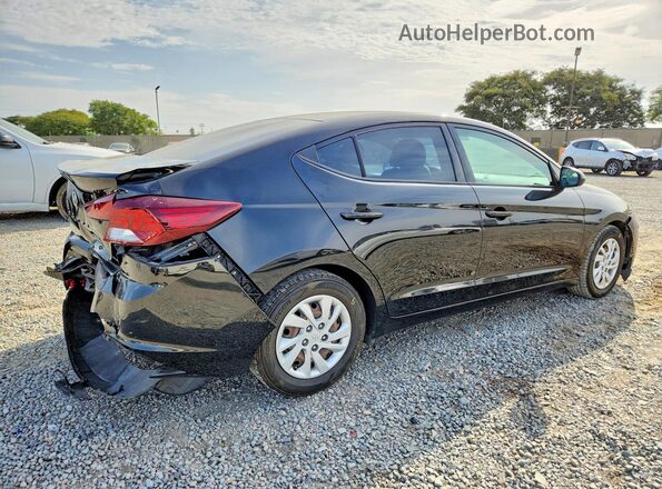 5NPD74LF6KH479647 2019 HYUNDAI ELANTRA Black უკანა მარჯვენა